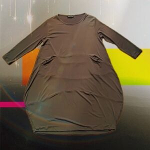 Tricot Chick & Simple grey balloon dress, size L